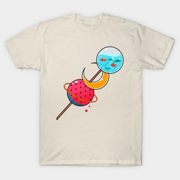 Treasure Dangos T-Shirt by seerlight